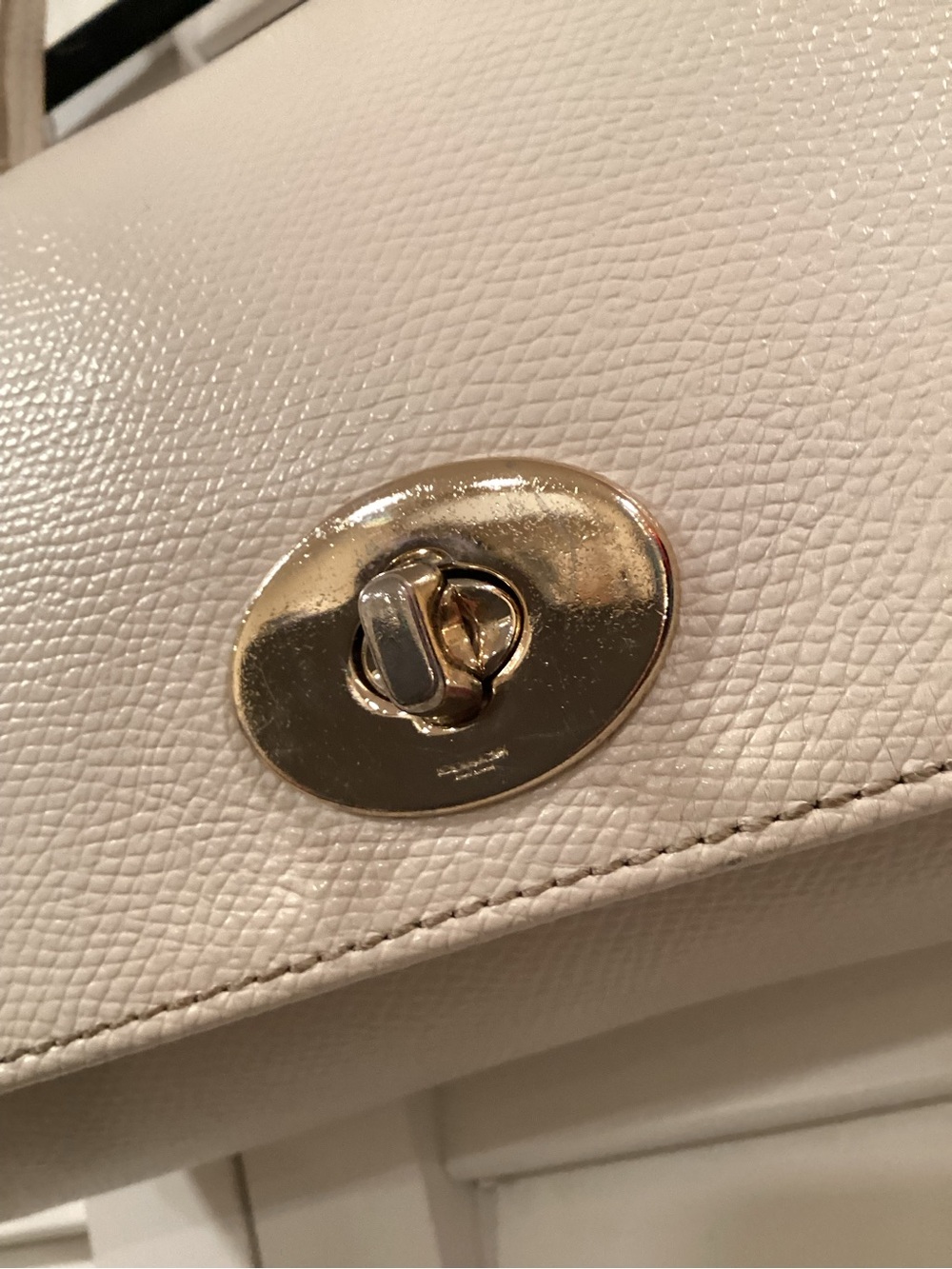 Coach Mini Ruby Crossbody in Ecru Leather🏝️🏝️ #F34604 🏝️🏝️ - Picture 6 of 13